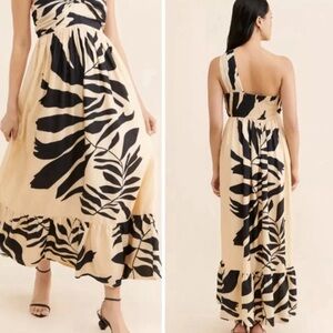 NEW ANTHROPOLOGIE LET ME BE ONE SHOULDER SIZE XSP or small‎